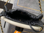 CHANEL BAG 25S 37 CM IN BLACK LAMBSKIN WITH GOLD HARDWARE - Image 17
