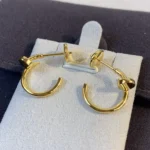 JUSTE EARRINGS PINK GOLD