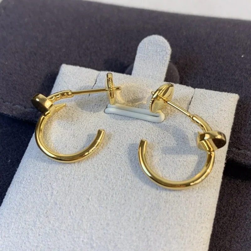 JUSTE EARRINGS PINK GOLD