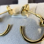 JUSTE EARRINGS PINK GOLD