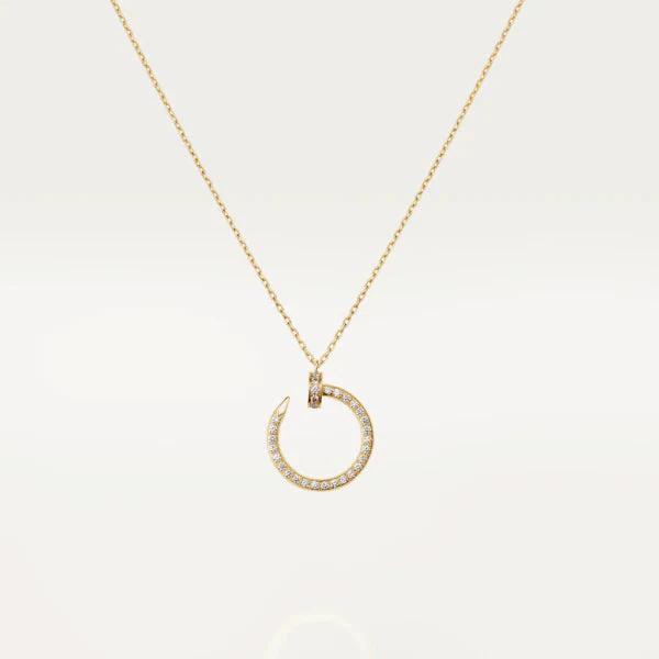 JUSTE NECKLACE GOLD DIAMONDS