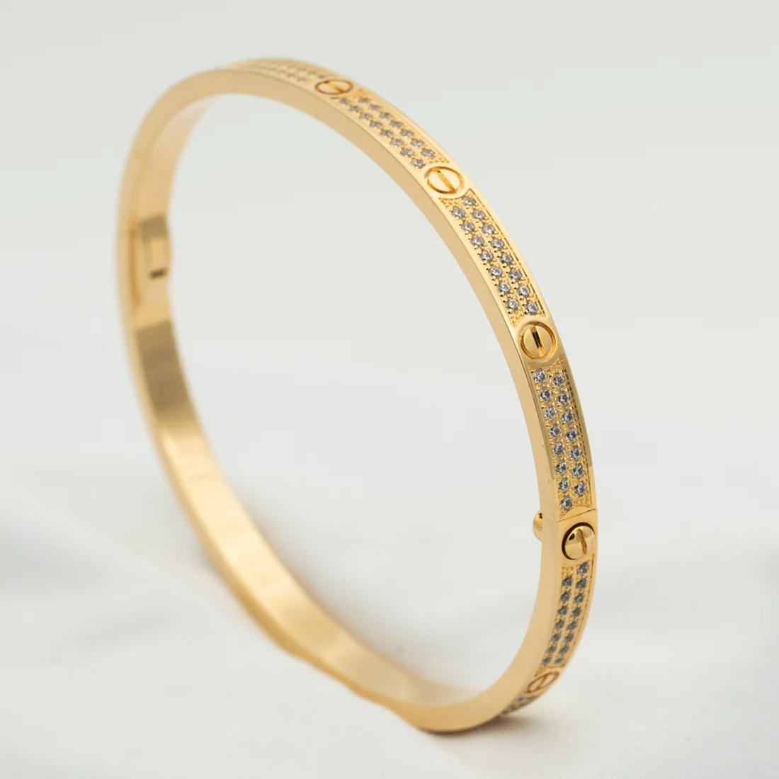 LOVE BRACELET 3.65MM DIAMOND-PAVED LOVE BRACELET 3.65MM DIAMOND-PAVED