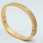 LOVE BRACELET 6.1MM DIAMOND-PAVED