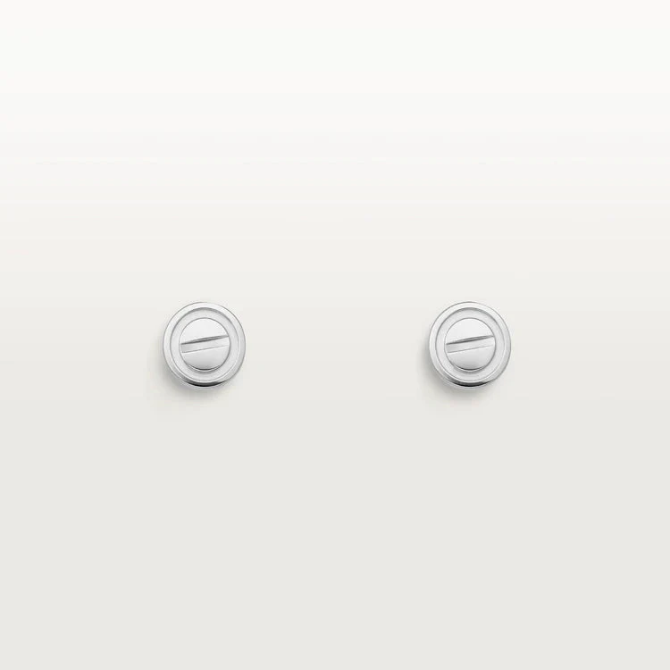 LOVE EARRINGS SILVER 10MM LOVE EARRINGS SILVER 10MM