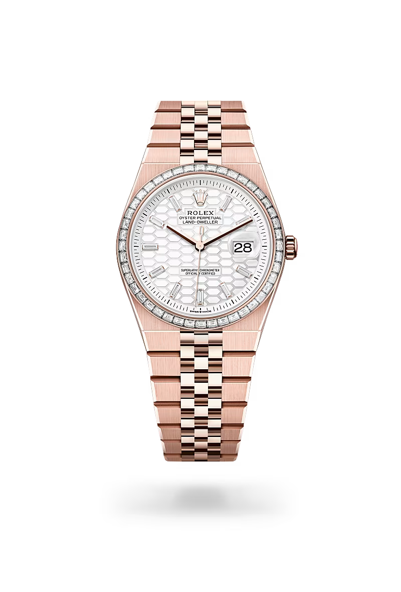 m127285tbr-0002 Rolex Land-Dweller Watch - 36 36 Gold M127285tbr - Image 1