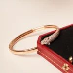 PANTHERE FULL DIAMOND OPEN BRACELET