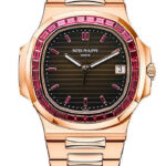 Patek Philippe Nautilus Watch - Rose Gold Bezel 5723