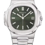 Patek Philippe Nautilus New Olive Green Dial Watch
