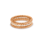 PERLEE DIAMOND ROSE GOLD RING