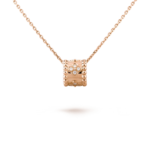 PERLEE PEDANT NECKLACE GOLD / ROSE GOLD