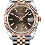 Rolex Datejust Watch - 41 Rose Gold Steel