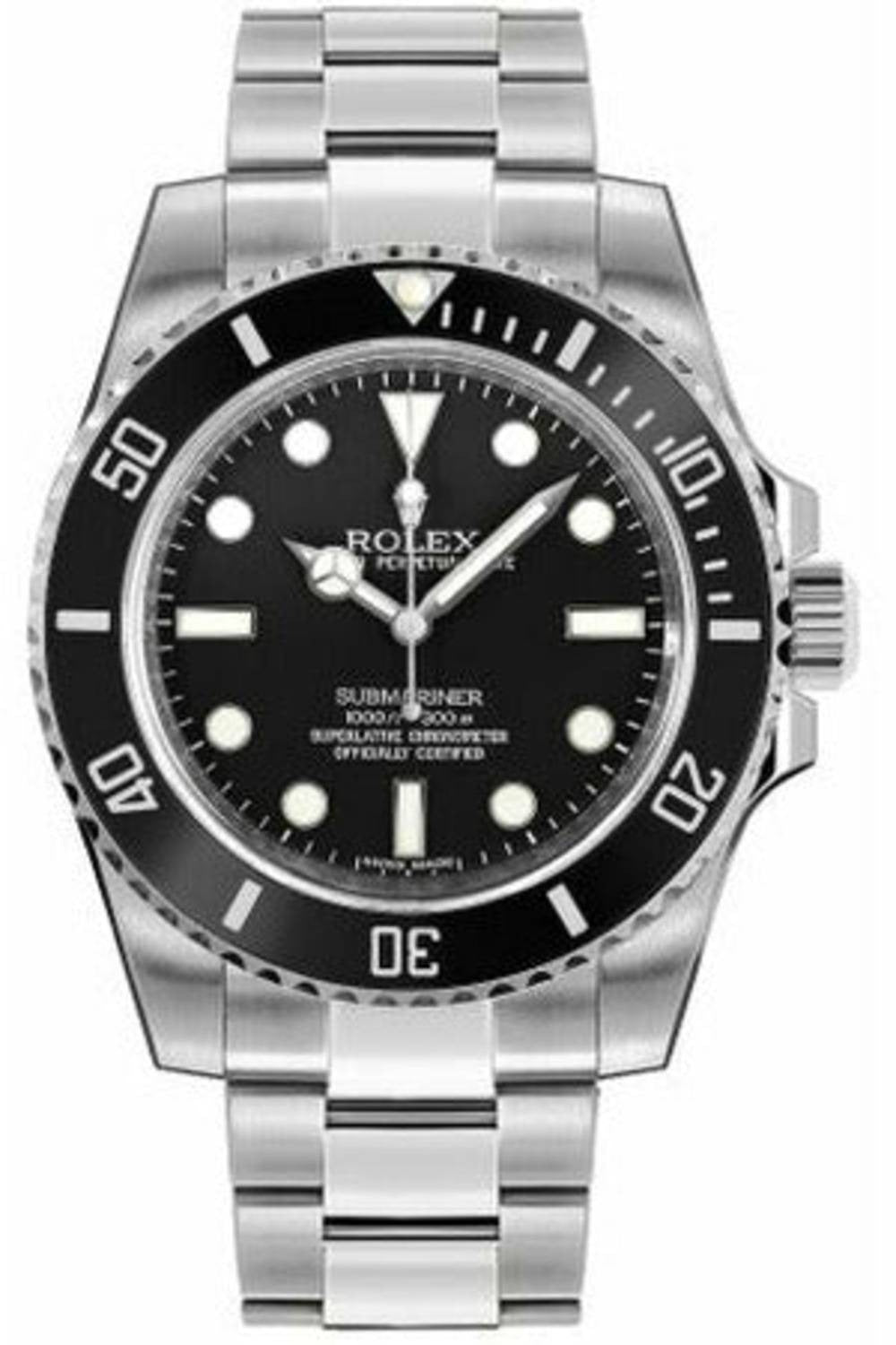 rolex-submariner-black-dial-114060-0002-dubailuxurywatch-4 Rolex Submariner Black Dial Watch - Image 1