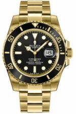 Rolex Submariner Date Watch - Yellow Gold 126618ln