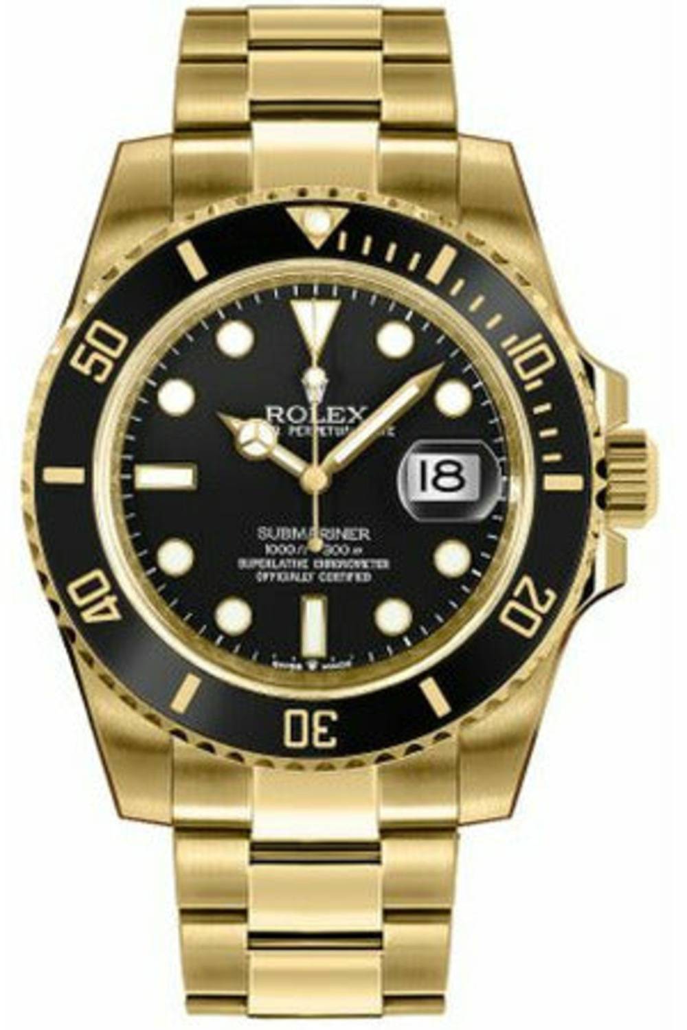 rolex-submariner-date-yellow-gold-126618ln-dubailuxurywatch-4 Rolex Submariner Date Watch - Yellow Gold 126618ln - Image 1