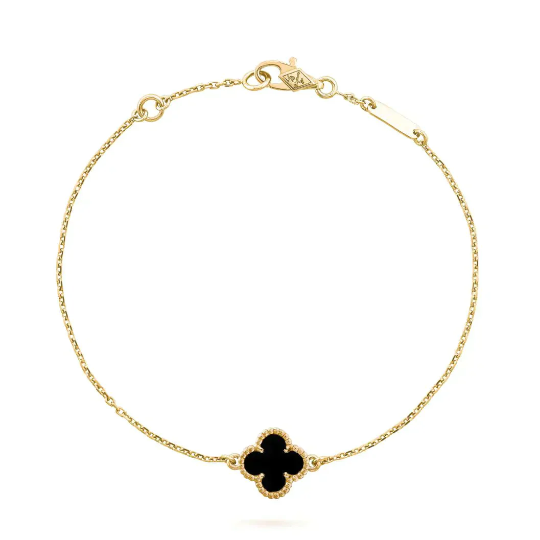 van-cleef-arpels-sweet-alhambra-bracelet-yellow-gold-onyx_9b50a3b3-da3d-477c-80c8-a84a27a06fbb.webp CLOVER ONYX SINGLE FLOWER BRACELET - Image 1