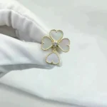 SWEET CLOVER WHITE MOP RING - Image 5