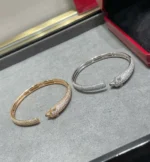 PANTHERE FULL DIAMOND OPEN BRACELET - Image 4